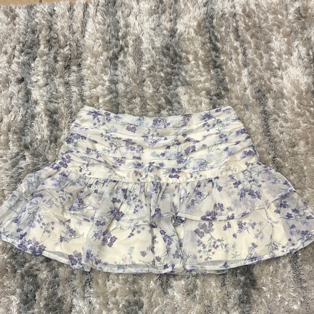 Floral Print Women's Skirt